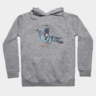 Pigeon rider Hoodie